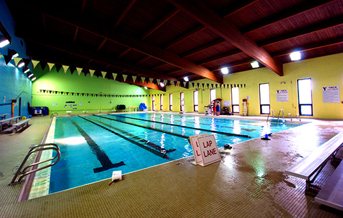 Picture of an indoor lap pool